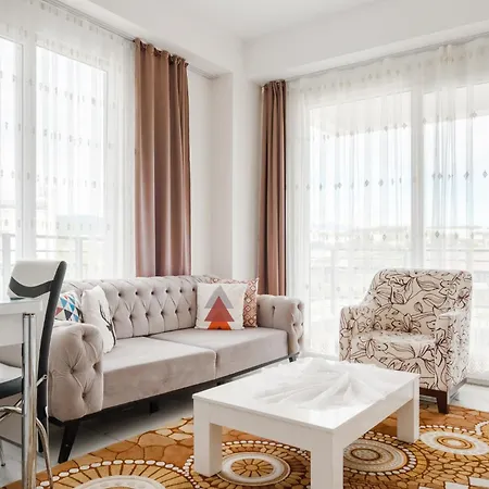 Chic Residence W Balcony 5 Min To Beach In Alanya